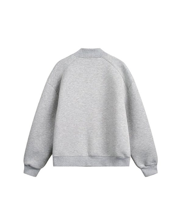 Casual Versatile Baseball Cardigan Jacket Online Sale - Image 2