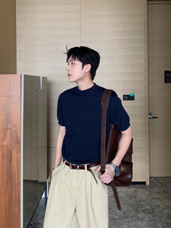 Slim-fit Short-Sleeve T-shirt For Sale