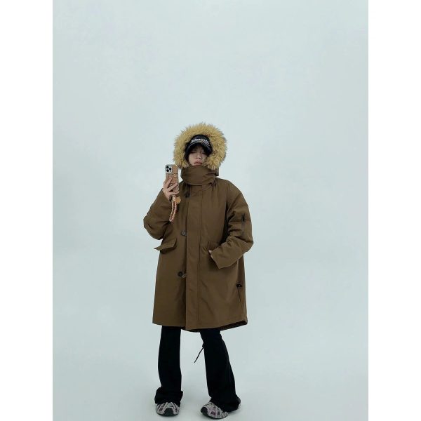 Hooded Winter Down Jacket Supply - Image 5