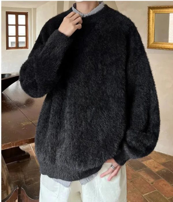 Loose-fit Fluffy Sweater Discount - Image 4