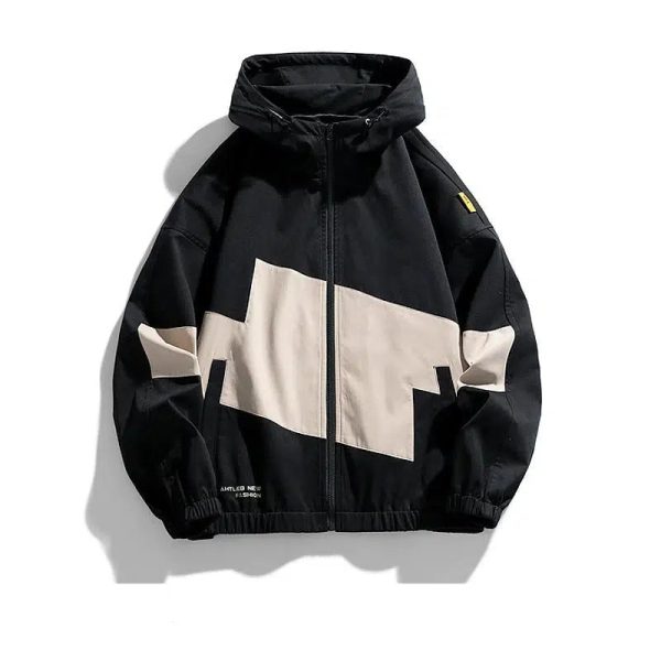 Graphic Hooded Jacket Discount