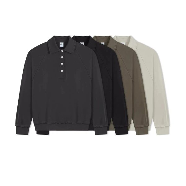Long-sleeved Polo Shirt Discount