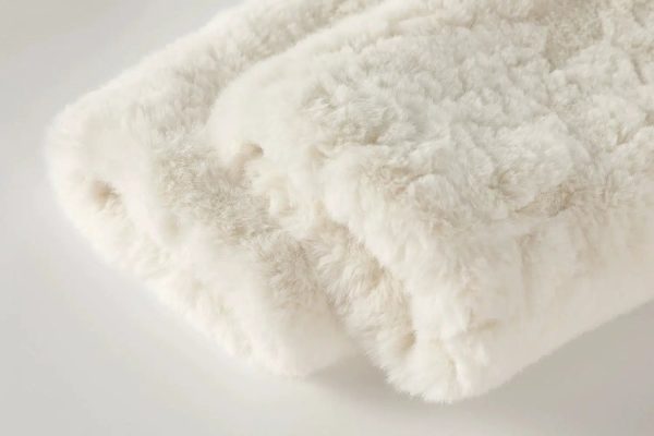 Plush Fur Button-Up Coat Online Hot Sale - Image 3