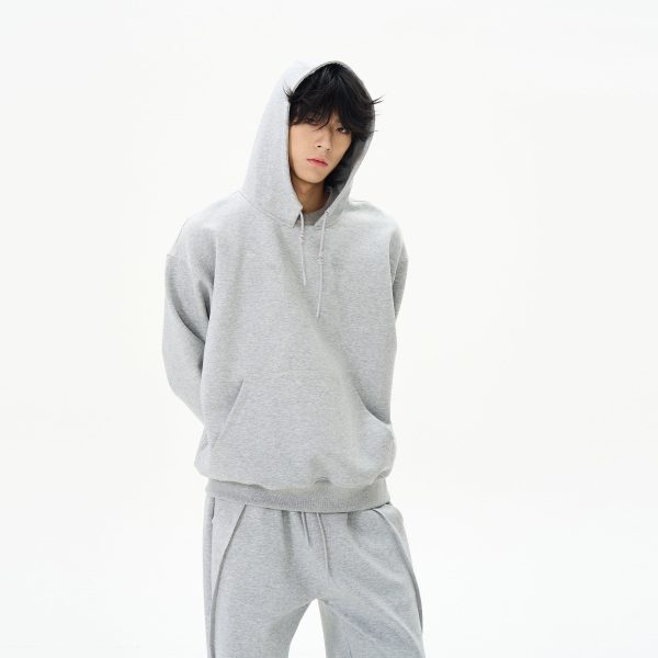 Casual College Style Sweatshirt Pants Set For Cheap - Image 3