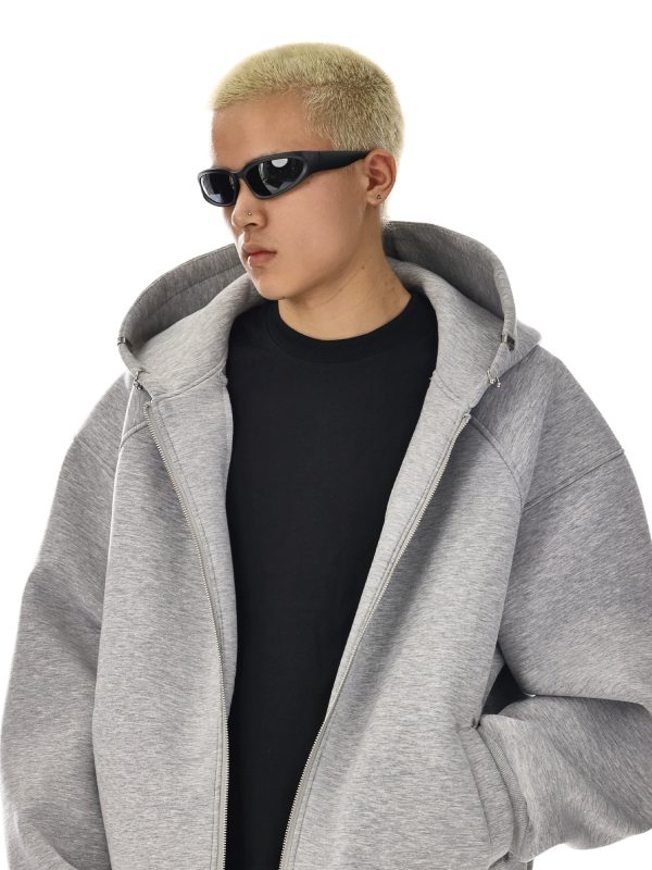 Heavyweight Hooded Zip Sweatshirt on Sale - Image 4
