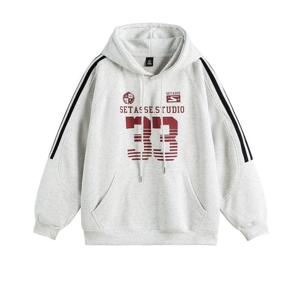 Retro Jersey Style No. 33 Hoodie Online