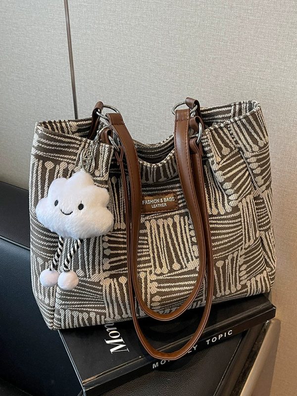 Geometric Pattern Tote Bag Online - Image 2