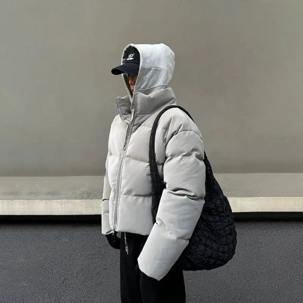 Stand-up Collar Insulated Down Jacket Discount