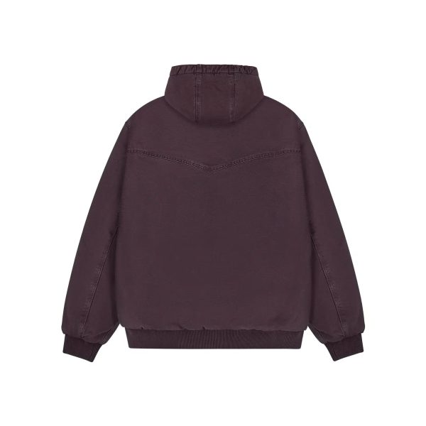 Dyed Washed Hooded Jacket Online Hot Sale - Image 3