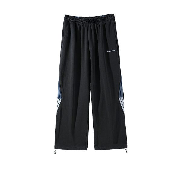 Wide-Leg Casual Sports Pants Online Hot Sale - Image 4