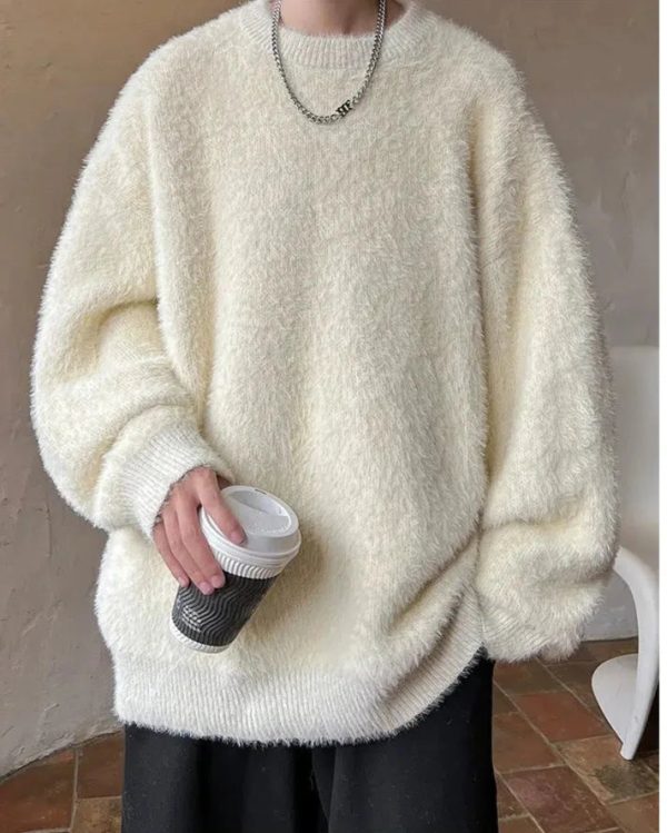 Loose-fit Fluffy Sweater Discount