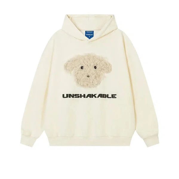 Unshakable Fleece Dog Design Sweatshirt For Cheap - Image 2