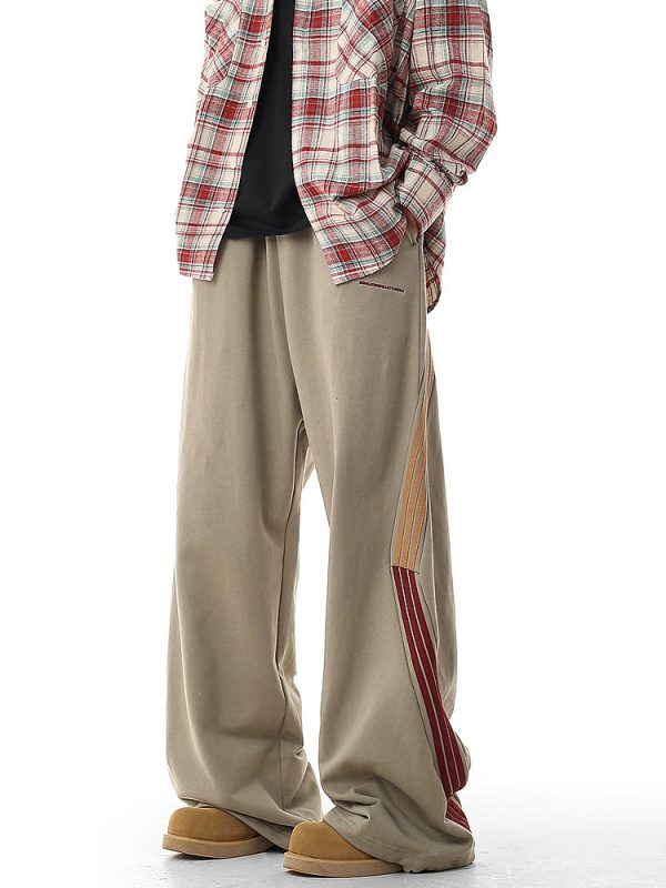Wide-Leg Casual Sports Pants Online Hot Sale - Image 2