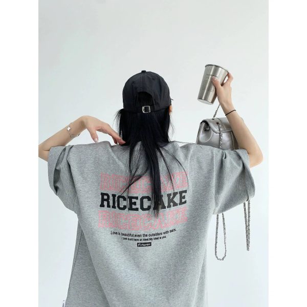 Back Printed Graphic T-Shirt Sale