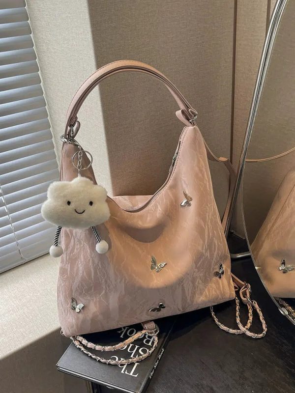 Butterfly Decorative Chain Backpack Discount - Image 2