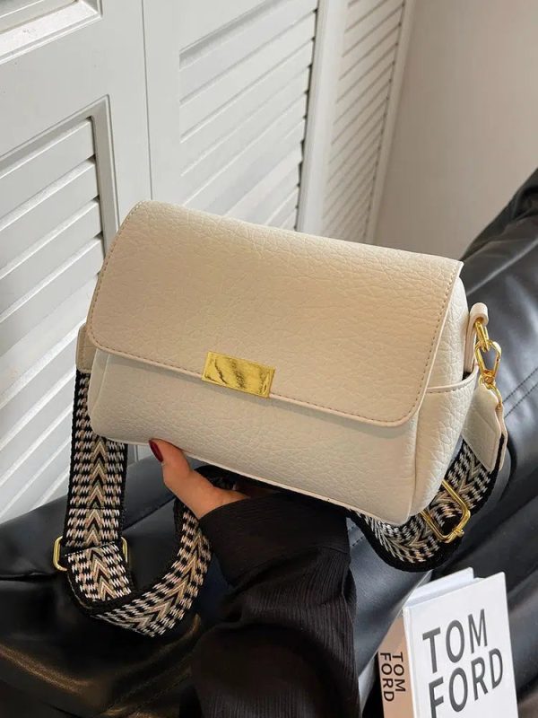 Patterned Strap Small Square Bag Online now - Image 3
