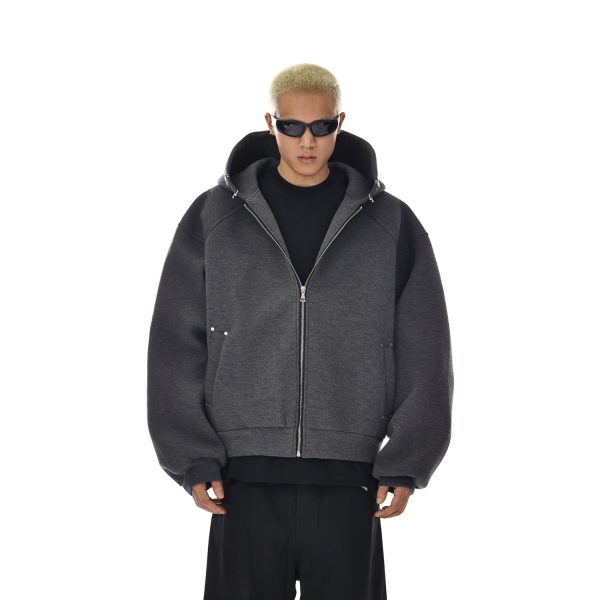 Heavyweight Hooded Zip Sweatshirt on Sale - Image 2