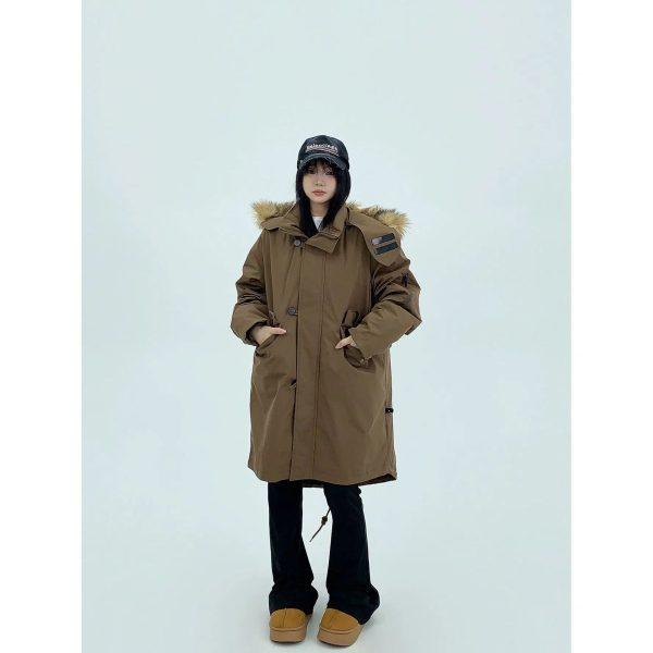 Hooded Winter Down Jacket Supply