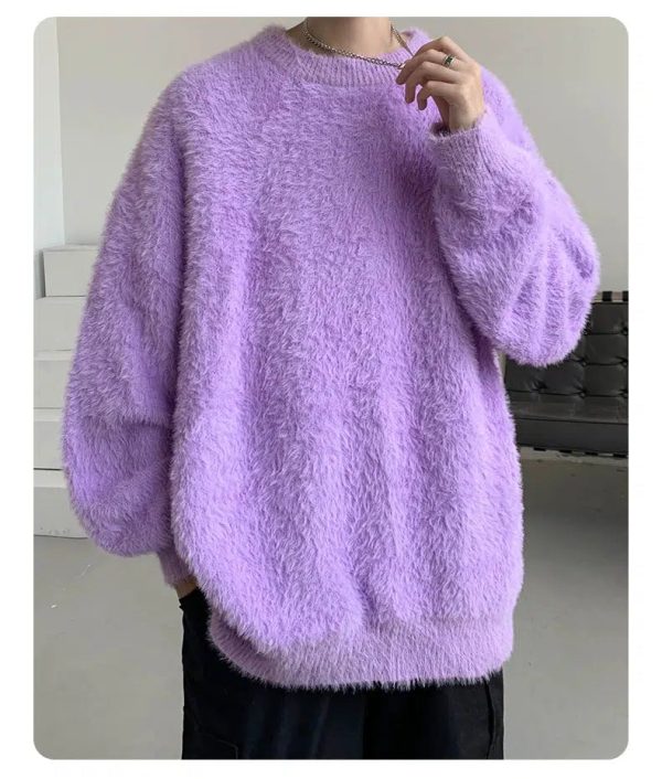 Loose-fit Fluffy Sweater Discount - Image 5
