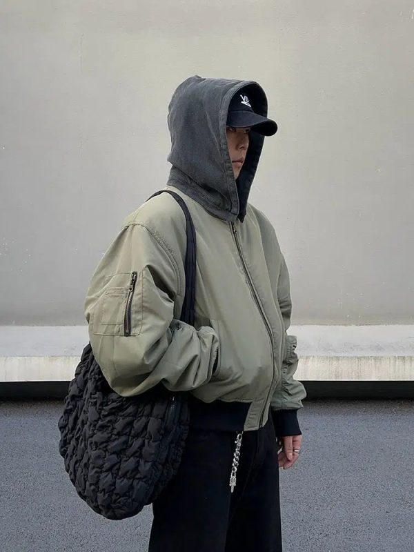Hooded Double-Sided Leather Jacket Supply - Image 3