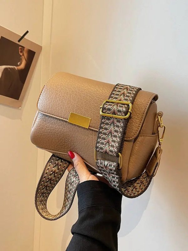 Patterned Strap Small Square Bag Online now - Image 2