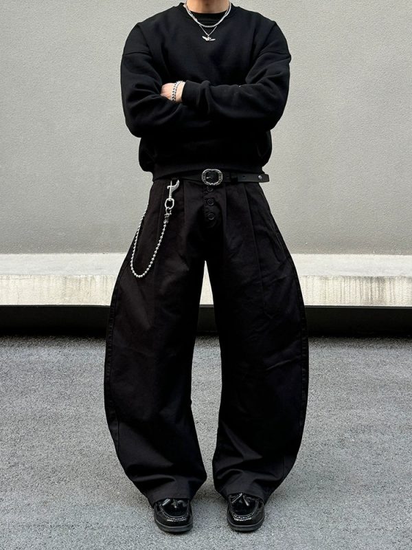 Loose Wide-Leg Casual Pants Discount - Image 3