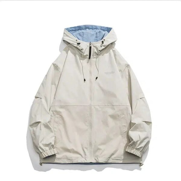 Lightweight Casual Hooded Jacket Discount - Image 4