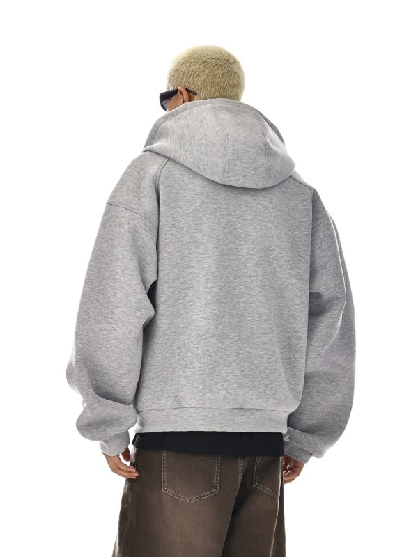 Heavyweight Hooded Zip Sweatshirt on Sale - Image 5