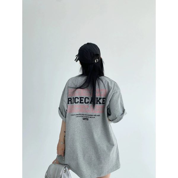 Back Printed Graphic T-Shirt Sale - Image 3