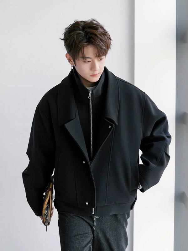 Two-piece Stand-up Collar Jacket For Cheap