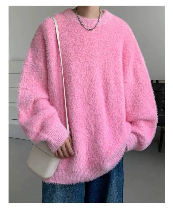 Loose-fit Fluffy Sweater Discount - Image 2