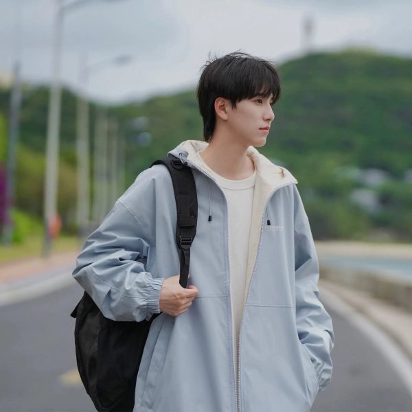 Lightweight Casual Hooded Jacket Discount - Image 2