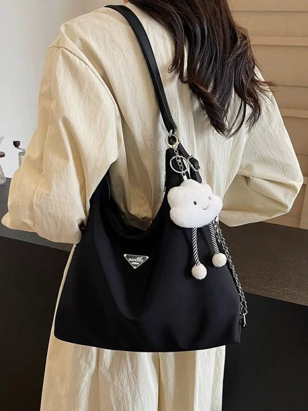 Cloud Charm Nylon Shoulder Bag Online - Image 5