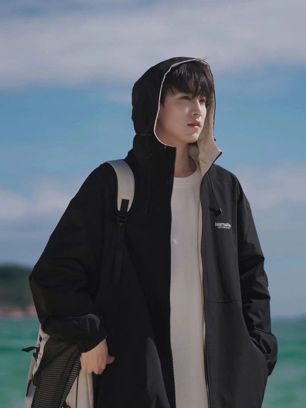 Lightweight Casual Hooded Jacket Discount