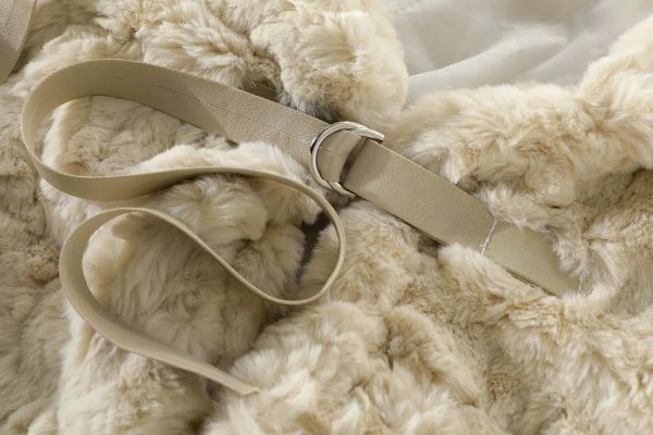 Tie Closure Plush Textured Coat Cheap - Image 3