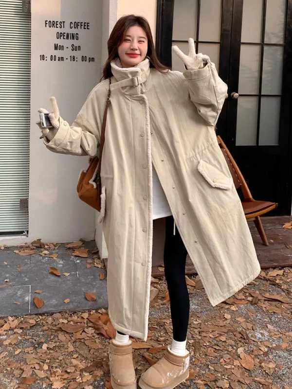 Wool-Lined Winter Parka Coat Sale - Image 5