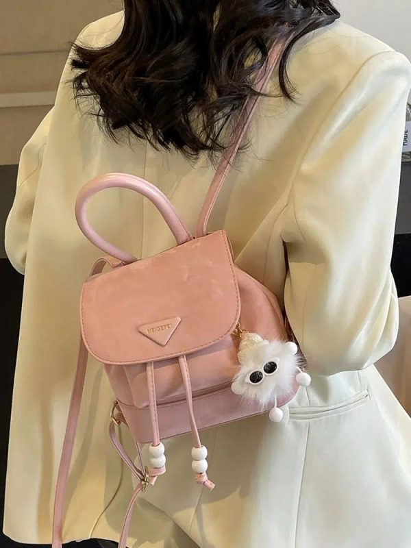 Cute Charm Mini Backpack For Cheap
