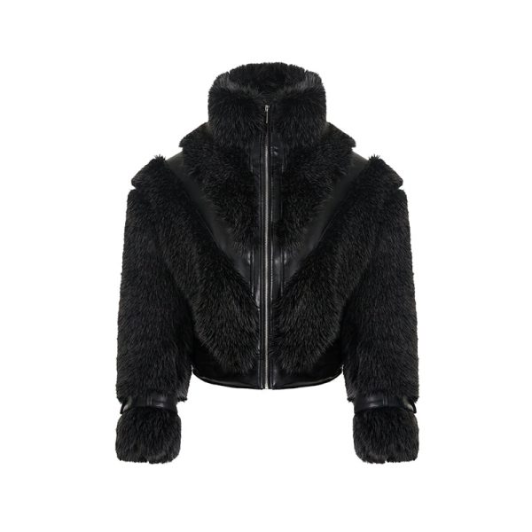 Luxury Faux Fur Mink Coat Hot on Sale - Image 5