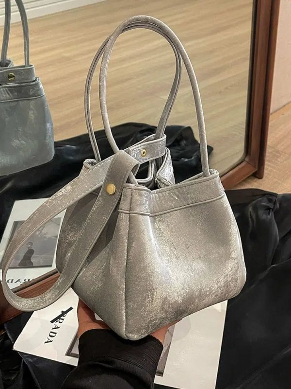 Stylish Double-Strap Handbag Discount - Image 2