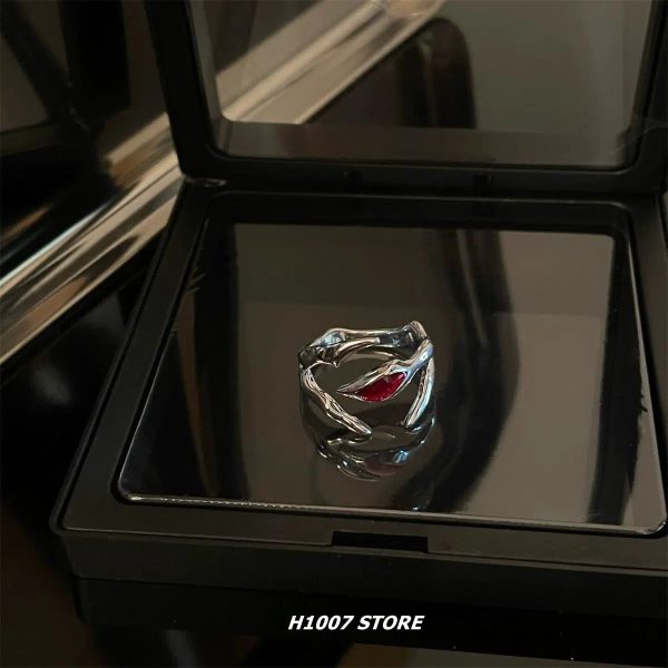 Adjustable Gemstone Stacking Ring Online - Image 5