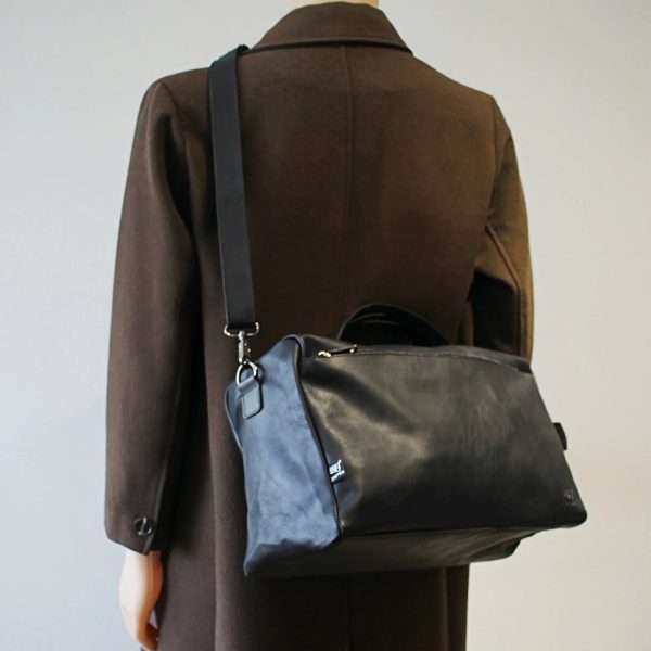Large Capacity Leather Shoulder Bag Online now - Image 4