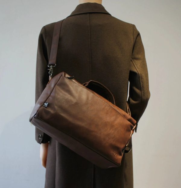 Large Capacity Leather Shoulder Bag Online now