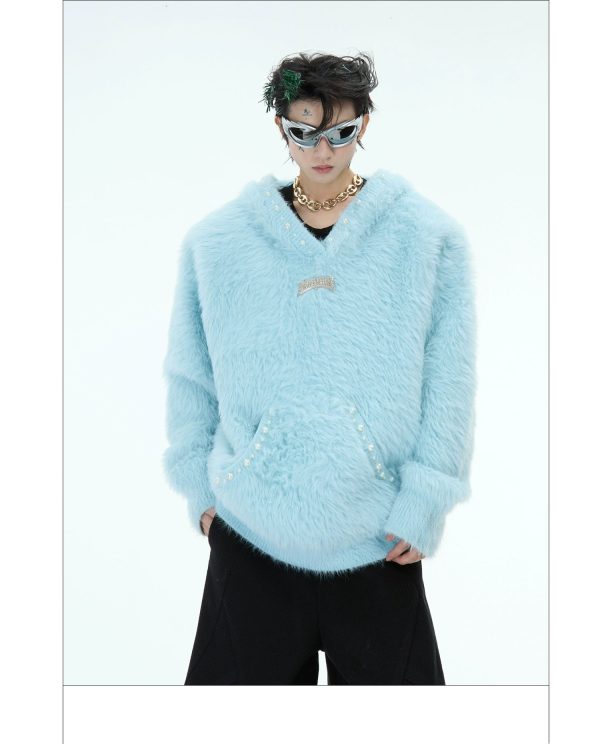 Pearl Embellished Knit Sweater Discount - Image 4