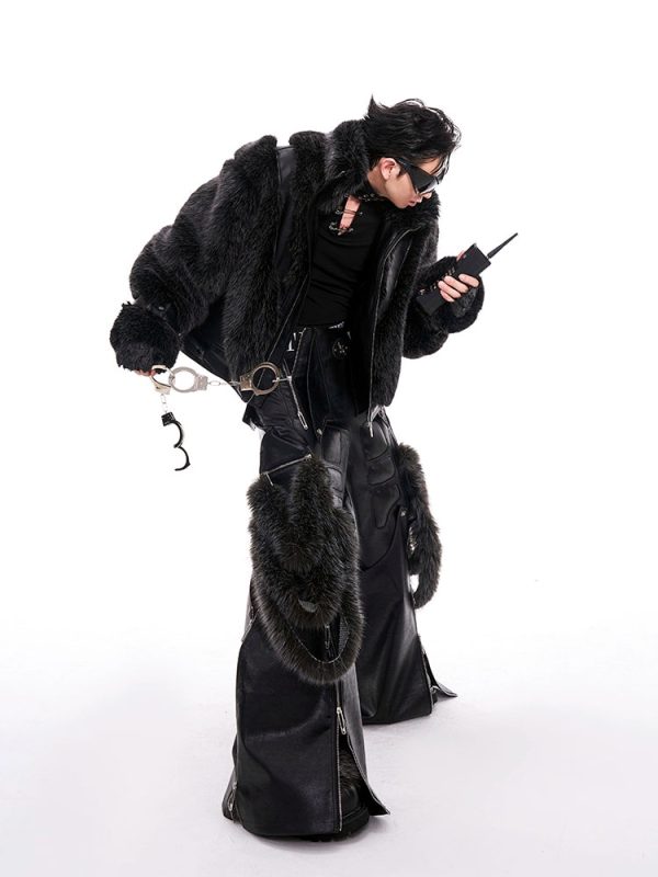 Luxury Faux Fur Mink Coat Hot on Sale - Image 3