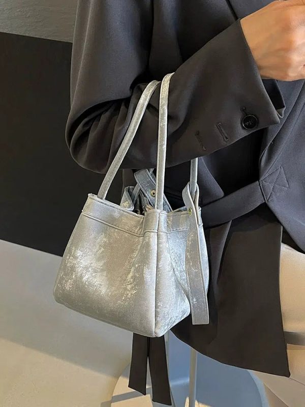 Stylish Double-Strap Handbag Discount - Image 4