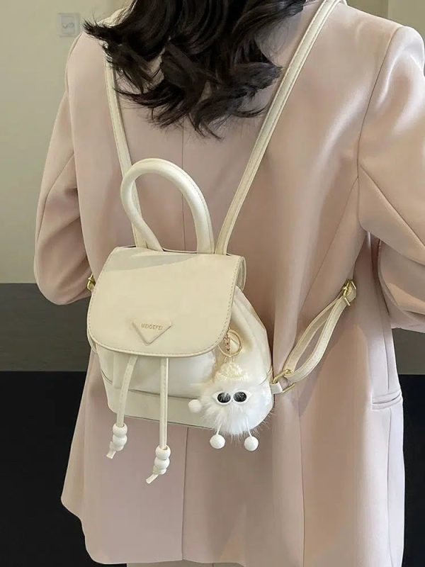Cute Charm Mini Backpack For Cheap - Image 5