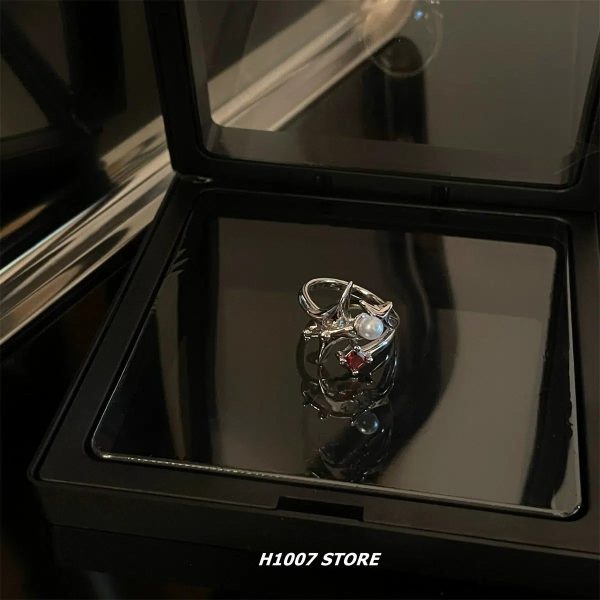 Adjustable Gemstone Stacking Ring Online - Image 3