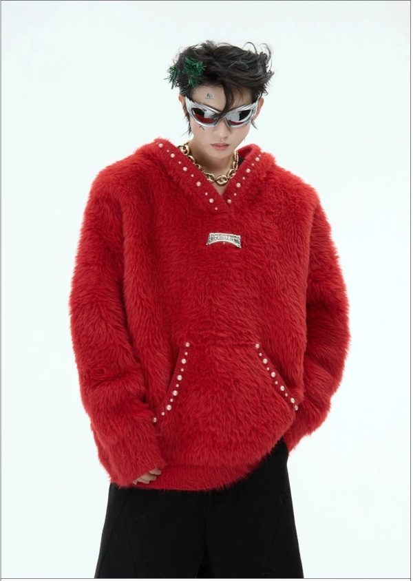 Pearl Embellished Knit Sweater Discount