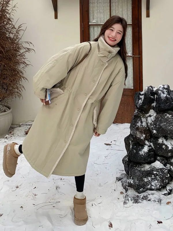Wool-Lined Winter Parka Coat Sale - Image 2