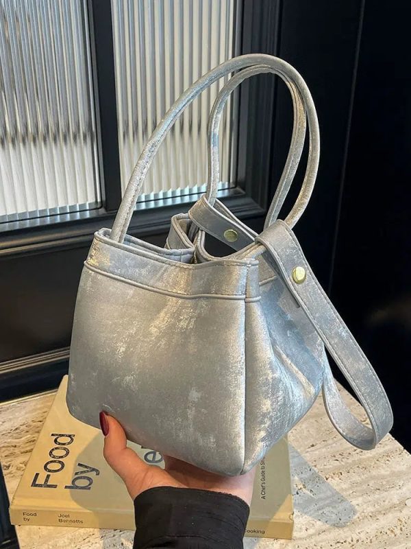 Stylish Double-Strap Handbag Discount